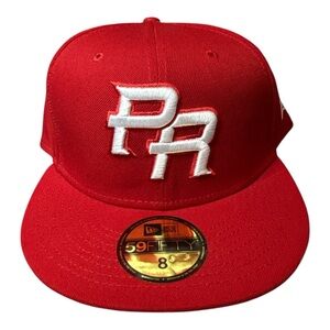 Puerto Rico WBC World Baseball Classic New Era 59FIFTY Red Fitted Cap Hat 8